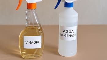 Combinar vinagre con agua oxigenada: por qué recomiendan hacer esta mezcla sorprendente y para qué sirve