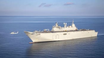 Arriba al país el primer barco de combate nacional: el más fuerte de América Latina con tecnología militar de última generación