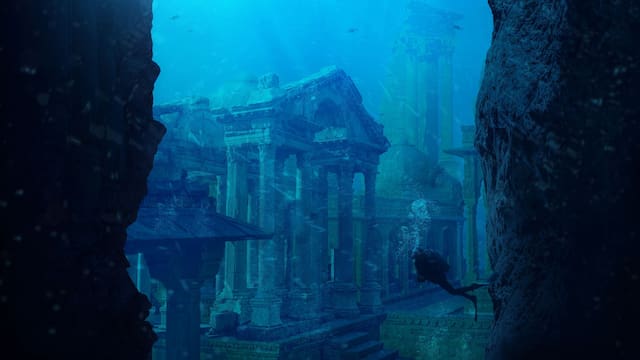 Impresionante descubrimiento arqueológico: hallan una metrópolis parecida a Atlantis en lo más profundo de un lago