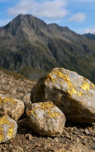 Hallazgo histórico: localizan miles de toneladas de oro a más de 1900 metros de altitud