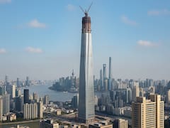 Construyen la torre más alta de Asia: posee más de 400 metros y está ubicada en el lugar menos pensado