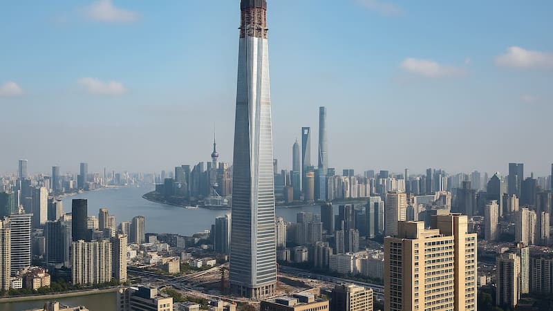 Construyen la torre más alta de Asia: posee más de 400 metros y está ubicada en el lugar menos pensado (Fuente: archivo).