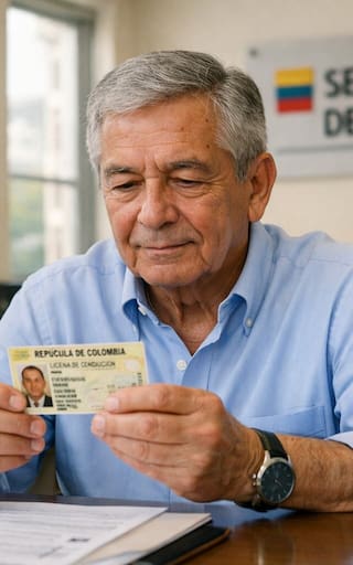 Permiso de conducir para personas mayores de 60 años en Colombia: condiciones y pruebas necesarias en 2026