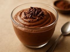 Cómo preparar mousse de chocolate proteico: el postre suave sin azúcar y preparado en pocos minutos