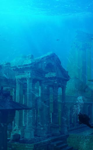El descubrimiento arqueológico del siglo: hallan una metrópolis parecida a Atlantis en lo más profundo de un lago