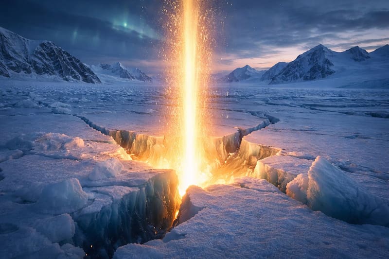 El hallazgo tiene relevancia en materia ambiental y geográfica para la navegación.