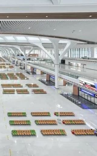 Estrenan la obra del siglo: así luce la estación de trenes más amplia del mundo abarca 170 canchas de fútbol