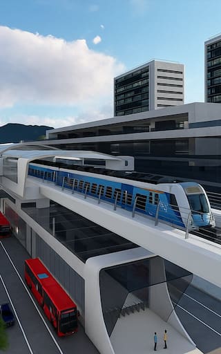 Edifican uno de los metros más amplios de Sudamérica: tiene una considerable longitud, une ciudades y comenzará a operar a partir de este año