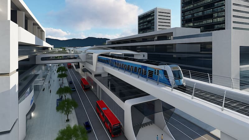 El avance del proyecto se dirige hacia su fase final, con una ejecución estimada del 70% para el año 2025 y una futura operación comercial proyectada. (Fuente: Representación creada con IA)