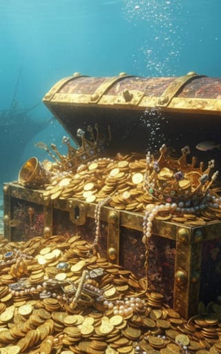 El hallazgo del milenio: desentierran numerosas toneladas de oro a 2000 metros bajo el mar y pertenece todo a una provincia