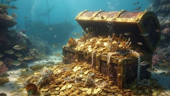 El hallazgo del milenio: desentierran numerosas toneladas de oro a 2000 metros bajo el mar y pertenece todo a una provincia