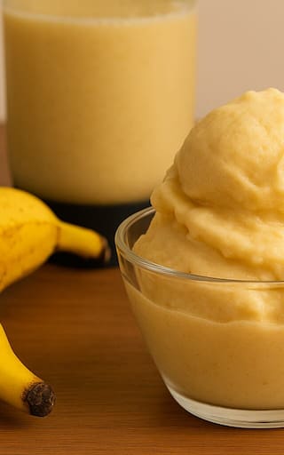 Cómo preparar helado de banana hecho en casa: la receta en la licuadora con 2 ingredientes y en minutos
