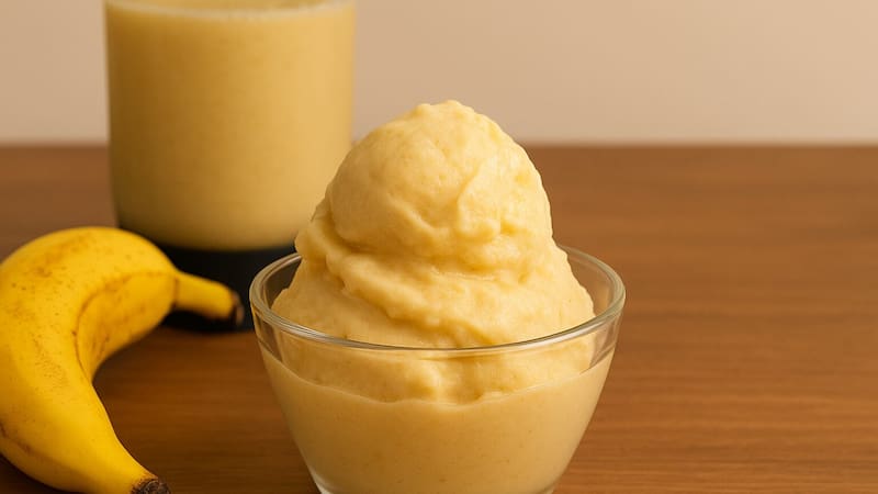 Con solo dos ingredientes, el helado de banana casero prueba que disfrutar de un postre cremoso y nutritivo no tiene por qué ser complicado.