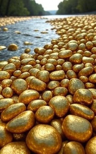 En el lugar menos pensado | Encuentran un río con toneladas de oro y le pertenece a un único país