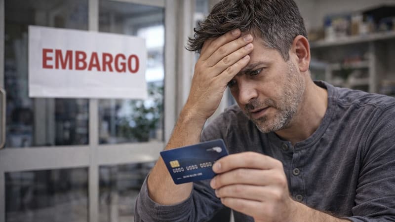 La Corte Suprema ratificó que bloquearán todas las cuentas de bancos y tarjetas de crédito bajo orden judicial (Fuente: inteligencia artificial).