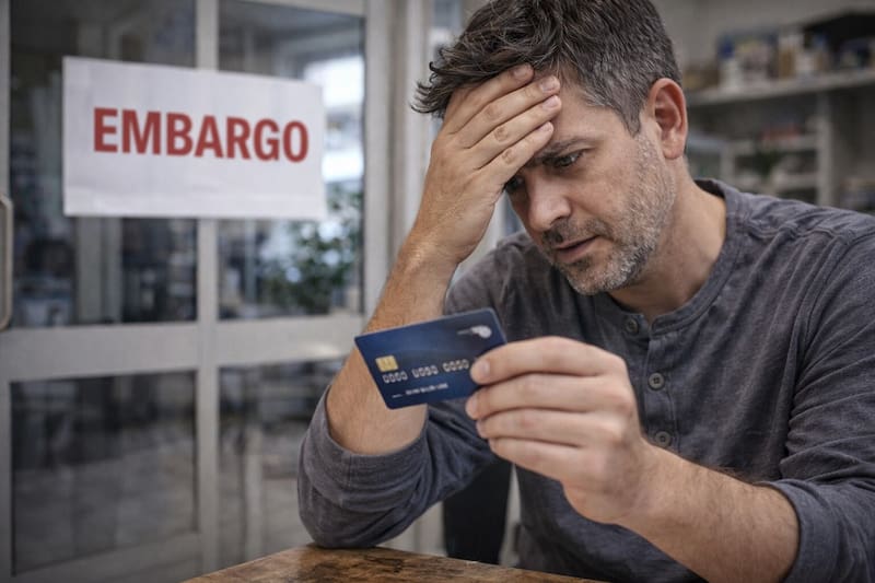 La Suprema Corte puede determinar el embargo de bienes personales, cuentas bancarias y hasta el sueldo en caso de deuda con la tarjeta de crédito.