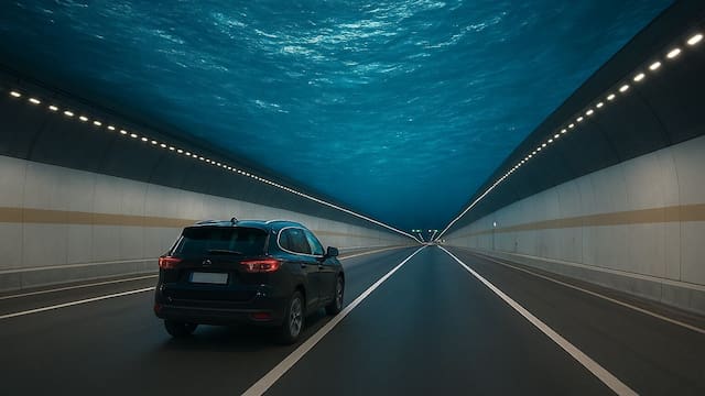 Excavan el túnel subacuático más largo del mundo: unirá dos continentes y acortará los viajes de horas a solo minutos