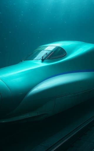 Inicia el tren submarino más veloz del mundo: une islas en minutos y es la nueva sorpresa de la ingeniería mundial