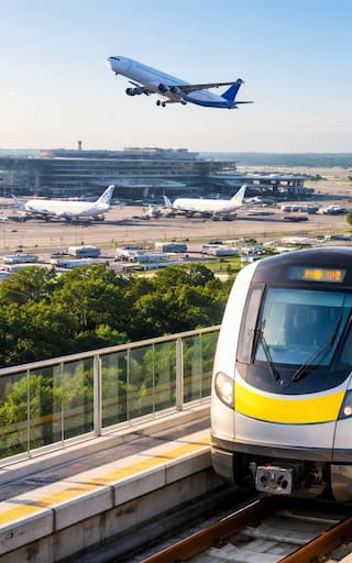 Una ciudad hispana será la primera en edificar un tren que une a dos aeropuertos internacionales