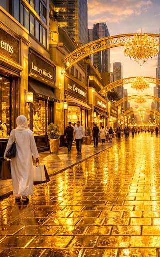 Oro en las calles | Asfaltarán el distrito más exclusivo del país: tendrá más de 1000 tiendas con productos importados
