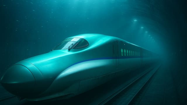 Inauguran el tren submarino más veloz del mundo: une islas en minutos y es la nueva sorpresa de la ingeniería mundial
