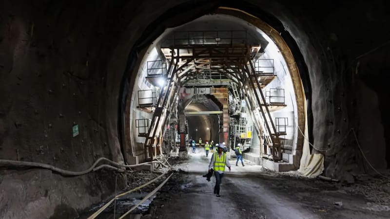 Un país latino inaugura el túnel más largo de toda América Latina: inversión histórica y acorta los viajes de 7 a 4 horas. (Foto: Manuel Saldarriaga).