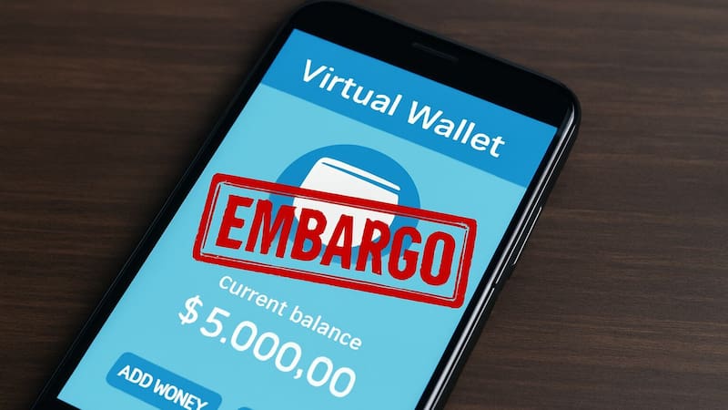 El Gobierno embargará la cuenta digital bancaria de las personas que se encuentren en esta base de datos. (Fuente: Representación creada con IA)