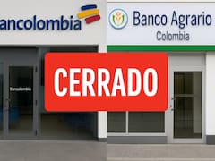 Cierran Banco Agrario y Bancolombia: el Gobierno detiene operaciones en todas las sedes durante este día