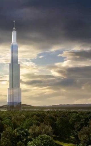 Así será la nueva construcción más elevada del mundo: China intenta sobrepasar en 90 días los 858 metros establecidos por Emiratos Árabes