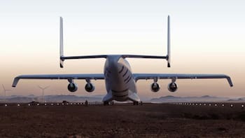 Emprende vuelo el avión de mayor tamaño del mundo: medirá 108 metros de largo, dispondrá de cuatro motores y será utilizable en tan solo tres continentes