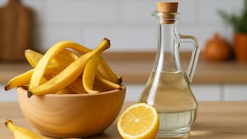Cáscara de banana con vinagre y limón: por qué sugieren esta combinación y para qué funciona