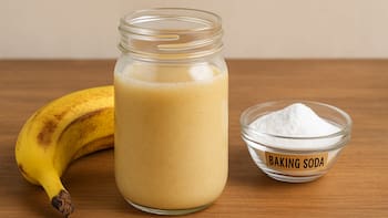 Cáscara de banana y agua con bicarbonato: por qué recomiendan esta mezcla y para qué sirve