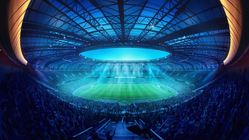 La obra, que será desarrollada con tecnología de origen alemán y con una capacidad incrementada, convertirá la zona en un referente cultural y deportivo para América Latina. (Fuente: Shutterstock)