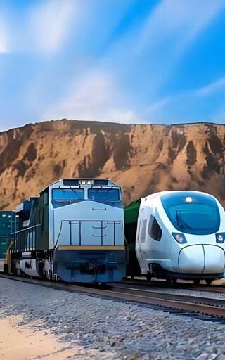 Así es el ferrocarril que conectará un importante puerto con una de las economías más ricas del mundo: lo construyen dos naciones