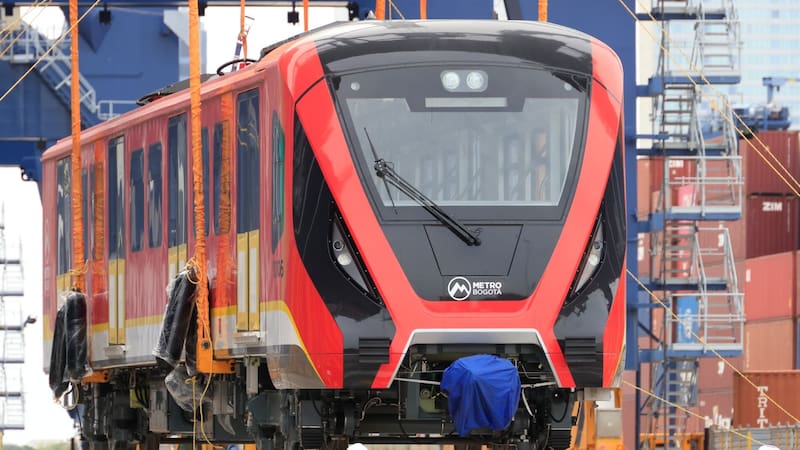 La Línea 1 del Metro incorporó el noveno tren y comenzará a prestar servicio en su recorrido completo a partir de este día: todos los pasajeros irán hasta Avenida Caracas (Fuente: Alcaldía de Bogotá).
