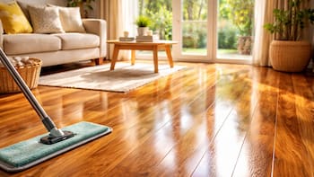 Ni cera ni vinagre: el truco casero para que los pisos de madera resplandezcan como nunca