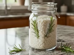 Es tendencia | Para qué sirve poner arroz con romero en un frasco dentro de la casa y por qué todos lo sugieren