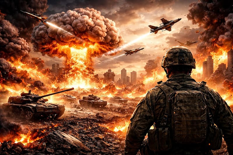 El temor por la Tercera Guerra Mundial crece tras los conflictos en Medio Oriente, Crimea y Venezuela.