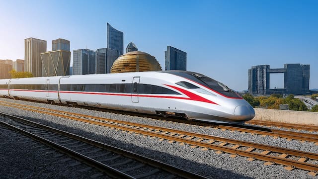 Planean el tren bala más rápido y avanzado de América Latina: irá a más de 350 km/h y conectará las dos ciudades más importantes en menos de dos horas