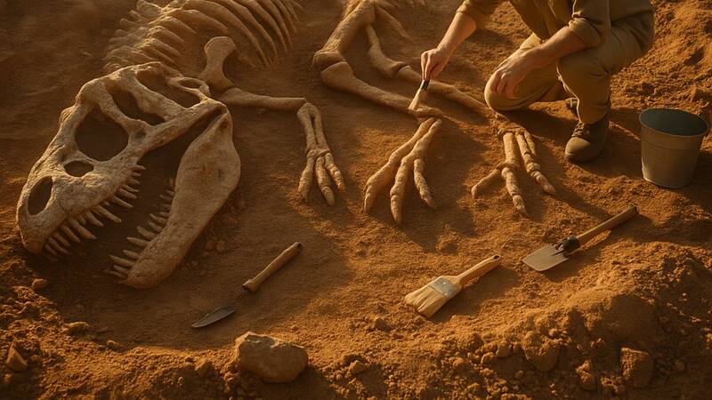 Los dinosaurios no eran como creíamos: descubren un fósil en Estados Unidos que reescribe la historia. (Fuente: Archivo)