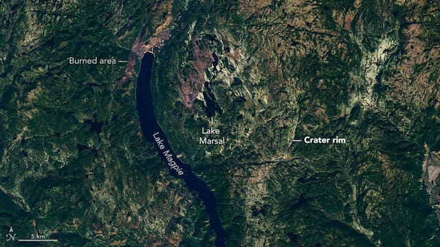 Hallazgo | Buscaba un lugar para acampar en Google Maps, descubrió una estructura y la ciencia confirmó que era un cráter de meteorito