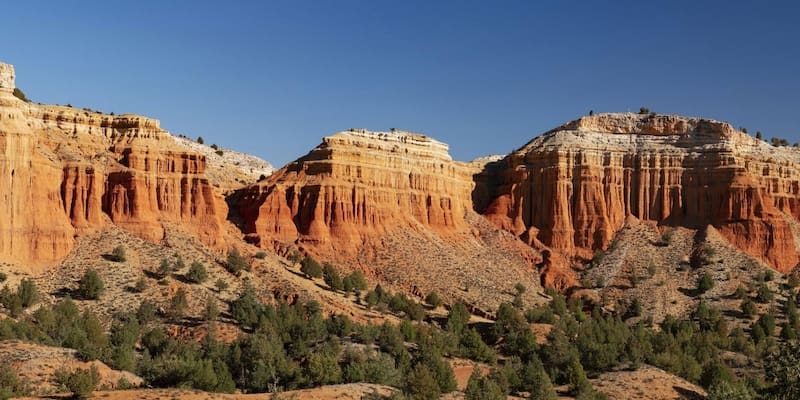 Se asemeja al “Gran Cañón del Colorado”, pero se encuentra en España: es un paisaje proveniente de una película del lejano oeste (foto: turismoenaragon).