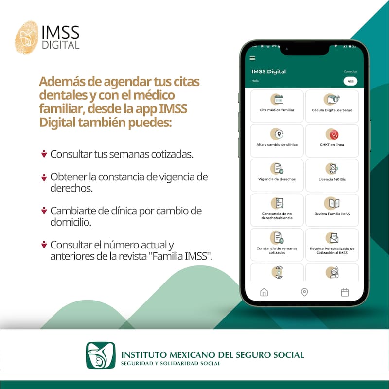 Ya no es necesario que te acerques hasta una Unidad de Medicina Familiar para acreditar que sigues usando los servicios del IMSS.