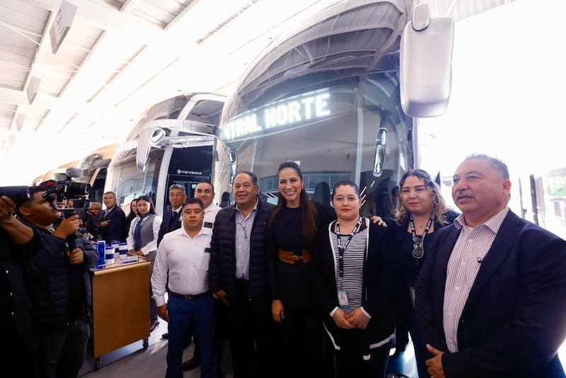 Inauguración de la Central de Autobuses de Dolores Hidalgo