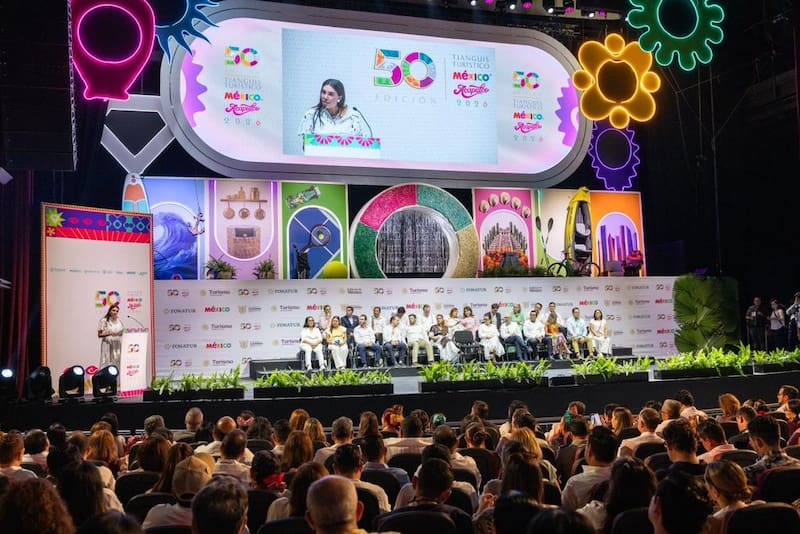 Inauguración de la edición 50 del Tianguis Turístico.