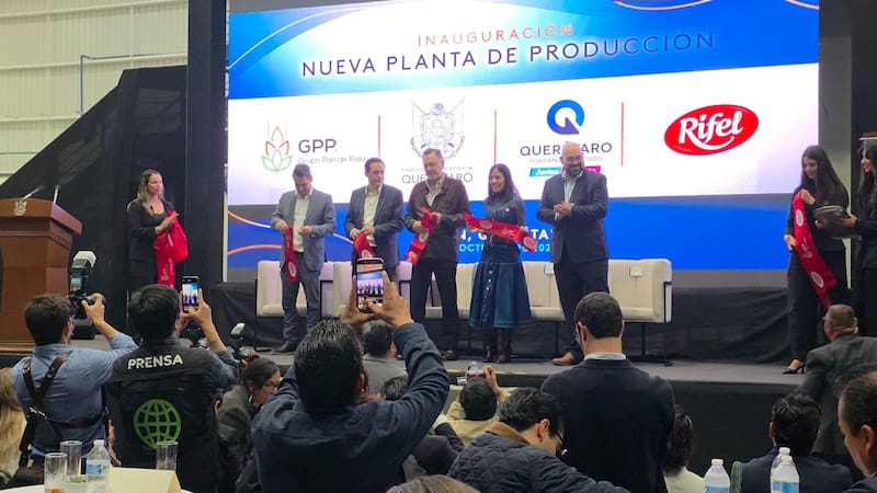 Inauguración de planta de Rifel en Querétaro | Cortesía