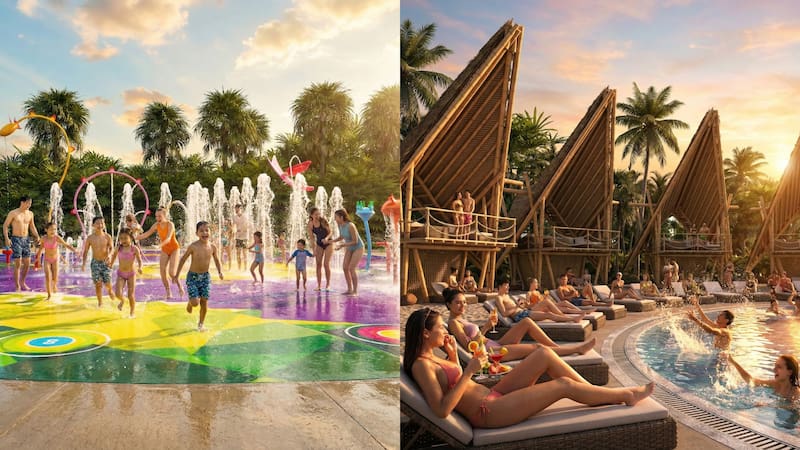 Inauguran el parque acuático más grande del país: cuenta con 30 toboganes y más de 50 atracciones. Foto: Infinito Water Park