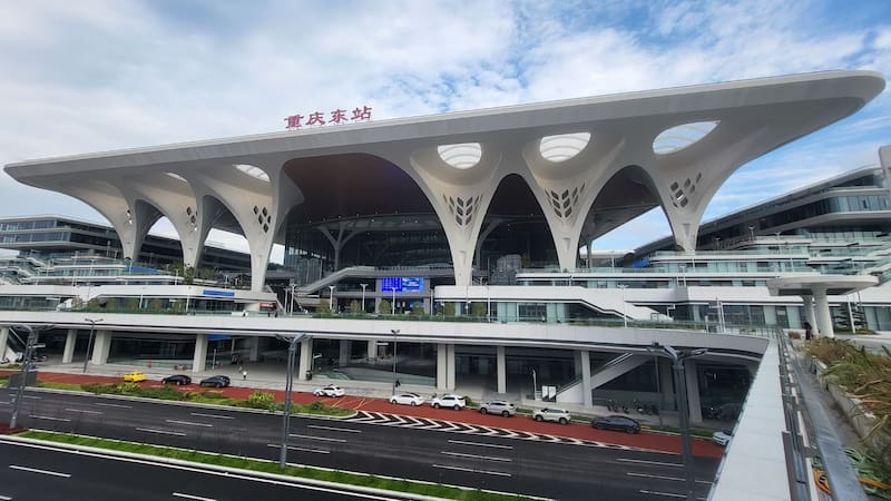 Inauguraron la estación de trenes más grande del mundo: mide lo mismo que 170 canchas de fútbol. Foto: Reuters