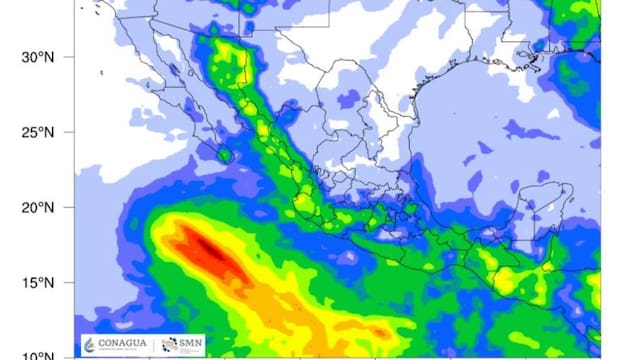 Se avecina un diluvio universal para sábado y domingo: lluvias, tormentas y granizo azotarán gran parte de México