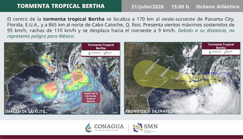Se viene la tormenta tropical